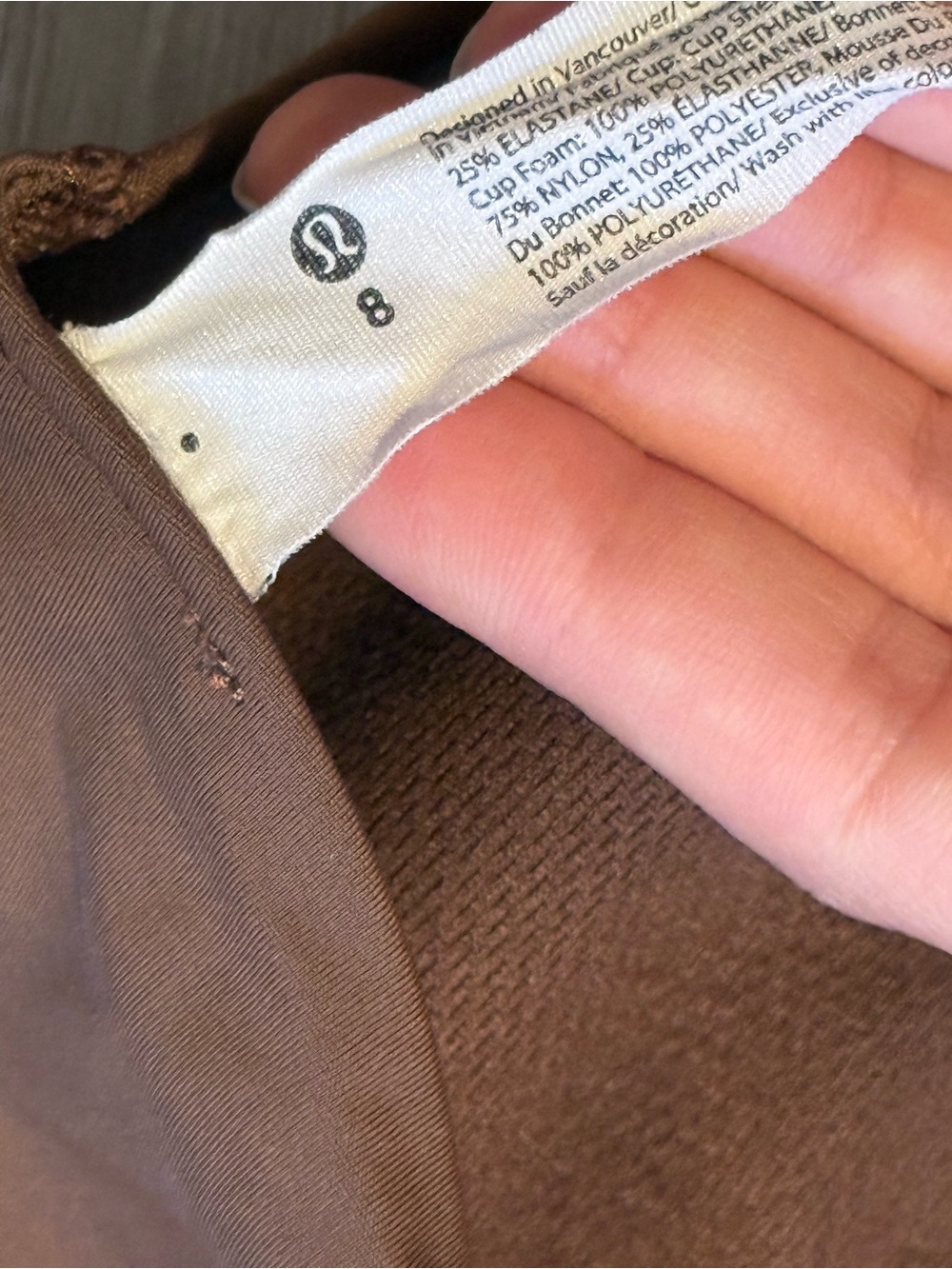 lululemon athletica Brown Soft Knit Tank Top - Picture 3 of 3